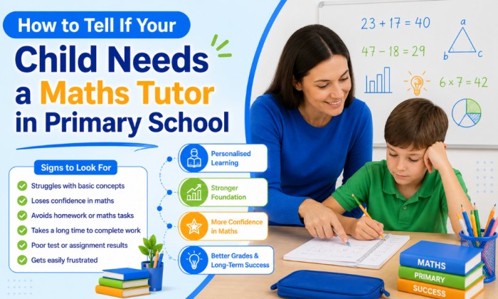 How to Tell If Your Child Needs a Maths Tutor in Primary School