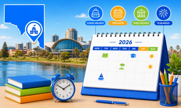 SA School Holidays, Term Dates and Public Holidays 2026