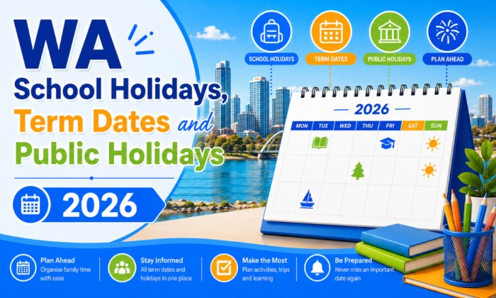 WA School Holidays, Term Dates, and Public Holidays 2026