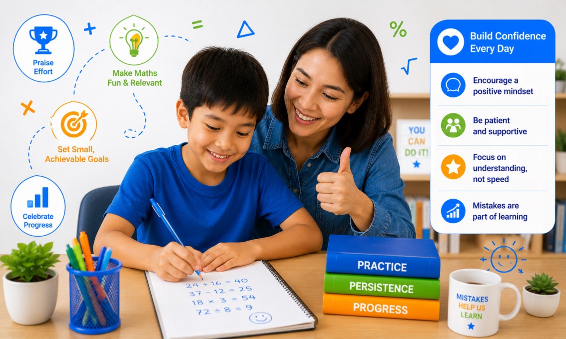 How to Build Your Child's Maths Confidence at Home